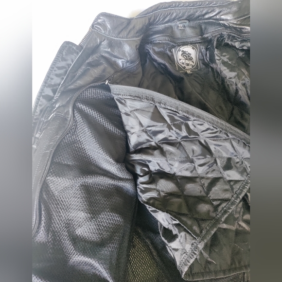 Heritage Leather Motorcycle Jacket - Picture 6 of 10